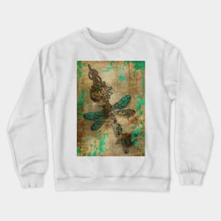 Steampunk dragonfly Crewneck Sweatshirt